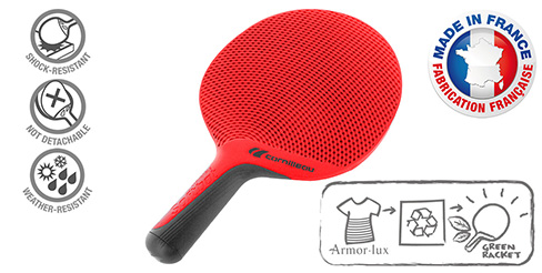 Raquette de ping pong Softbat rouge cornilleau